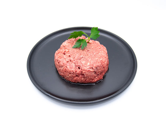 Pferdefleisch mit Knochenanteil gewolft